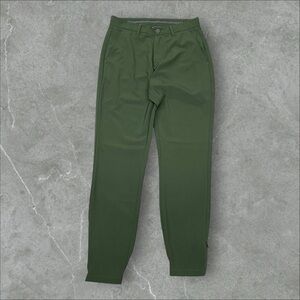 Primo Pants Mens 28x30 Green Golf Performance Stretch Athleisure Slim Trousers